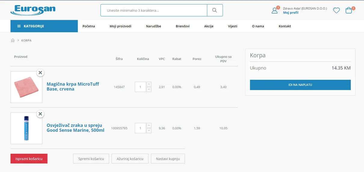Kako se registrirati - korak 14